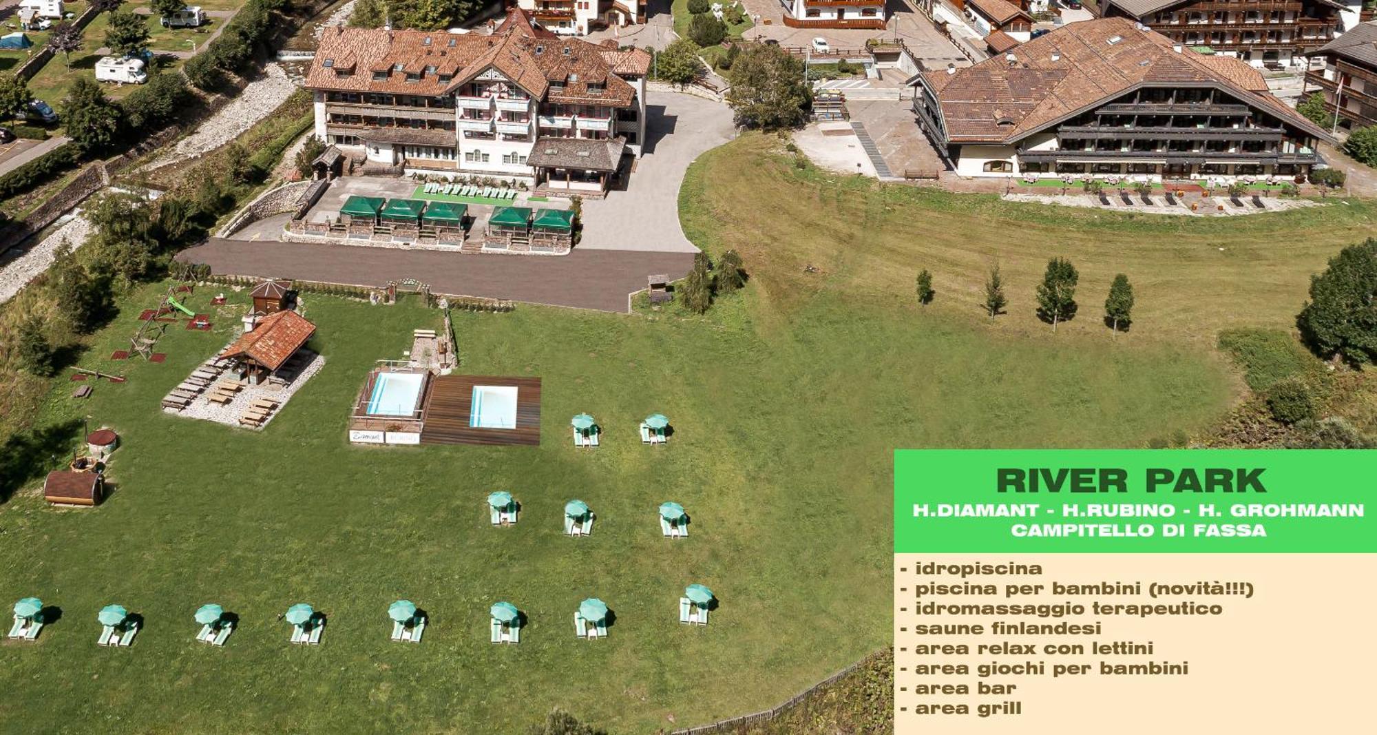 Hotel Diamant Park Campitello di Fassa Kültér fotó